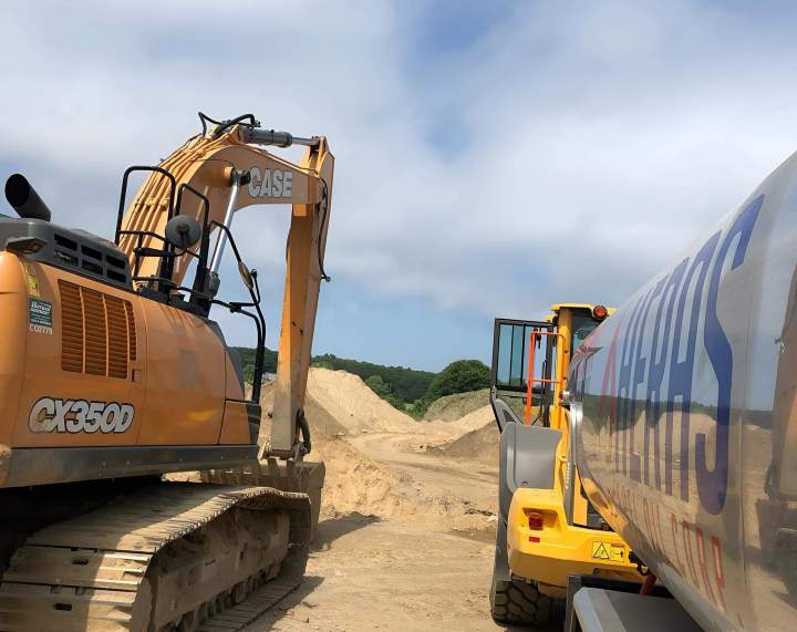 On-site refueling for construction site Long Island